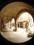 I portici a Romano di Lombardia